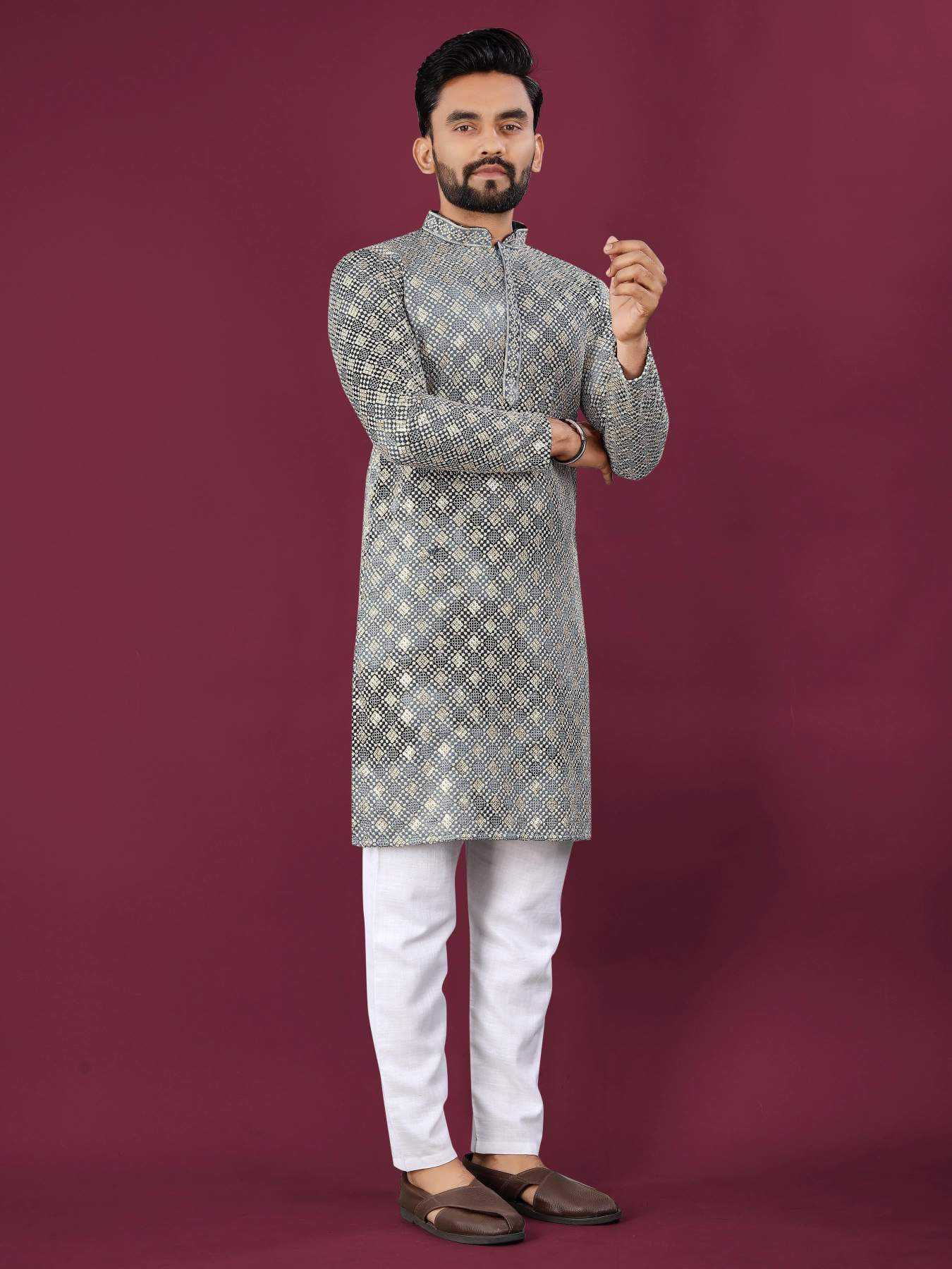 YNF Wholesale Rayon Mens Kurtas  | Surat Manufacturer