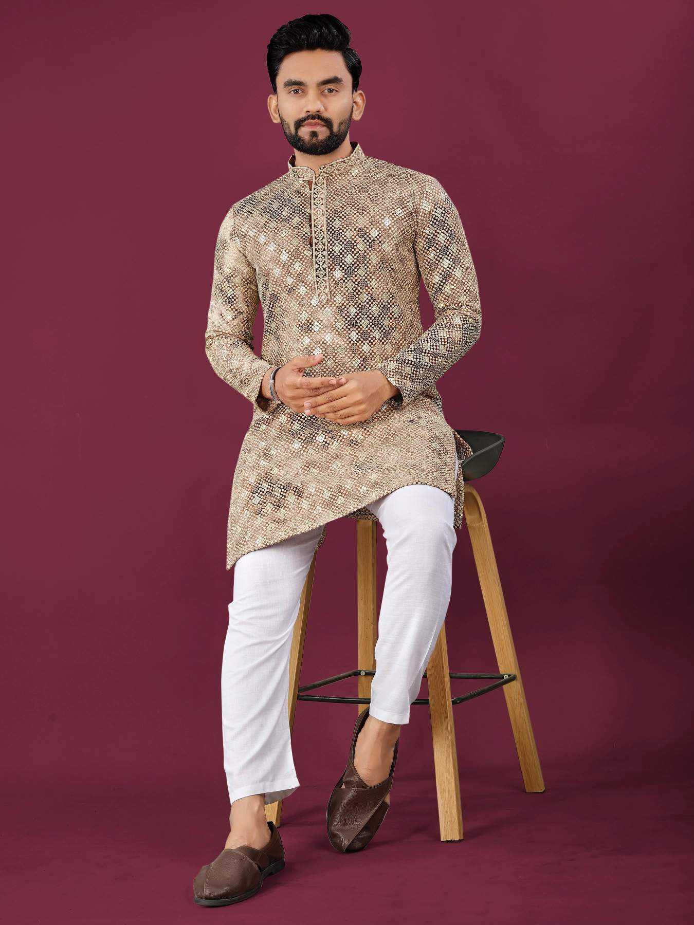 YNF Wholesale Rayon Mens Kurtas  | Surat Manufacturer