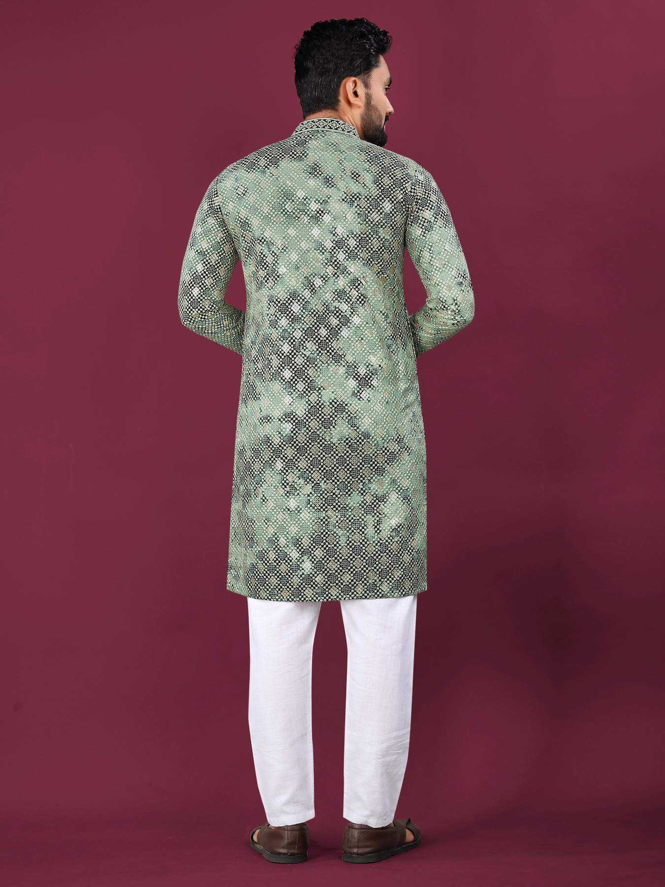 YNF Wholesale Rayon Mens Kurtas  | Surat Manufacturer