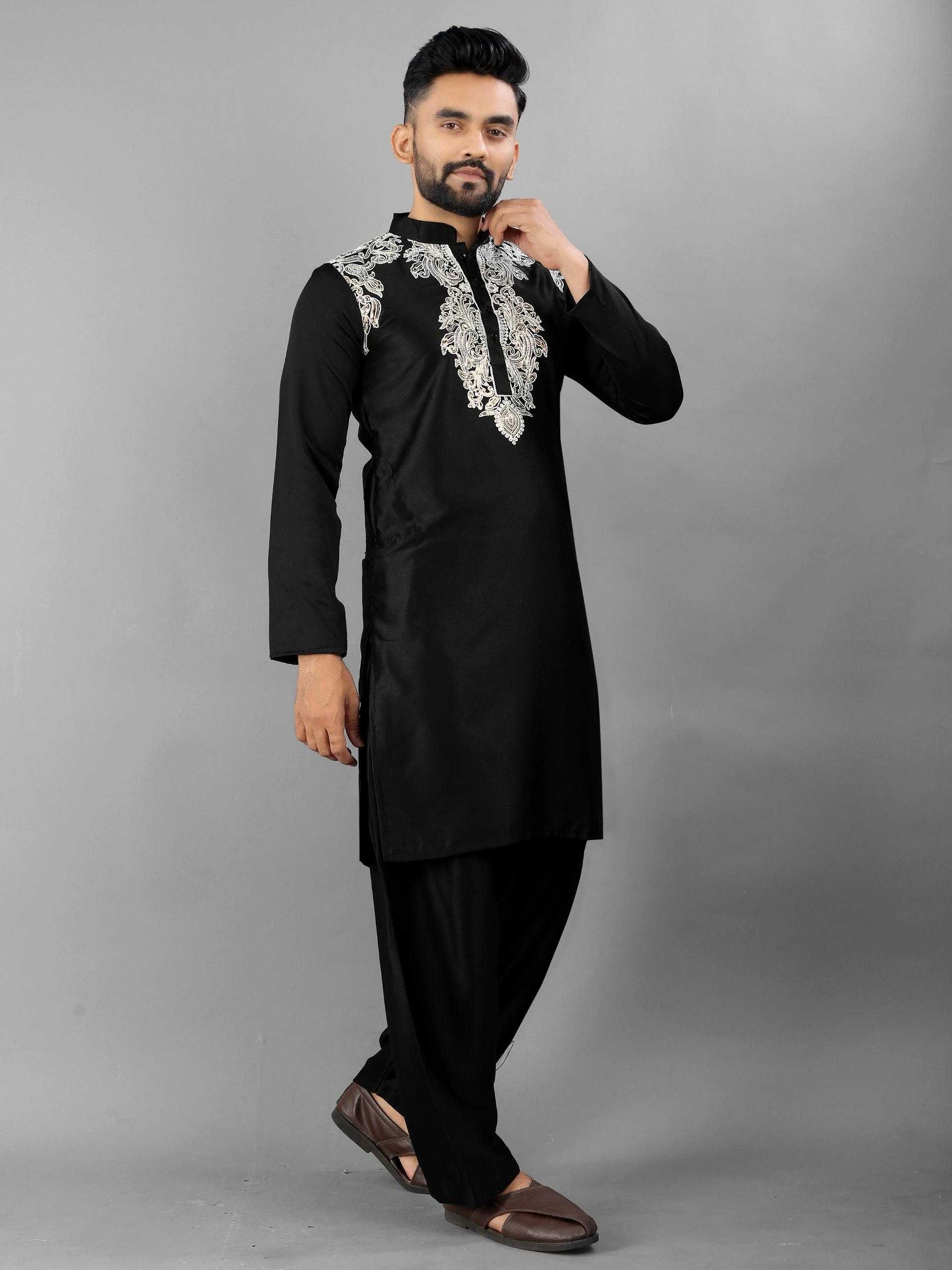 YNF Wholesale Satin Silk Mens Kurta Pyjama  | Surat Manufacturer
