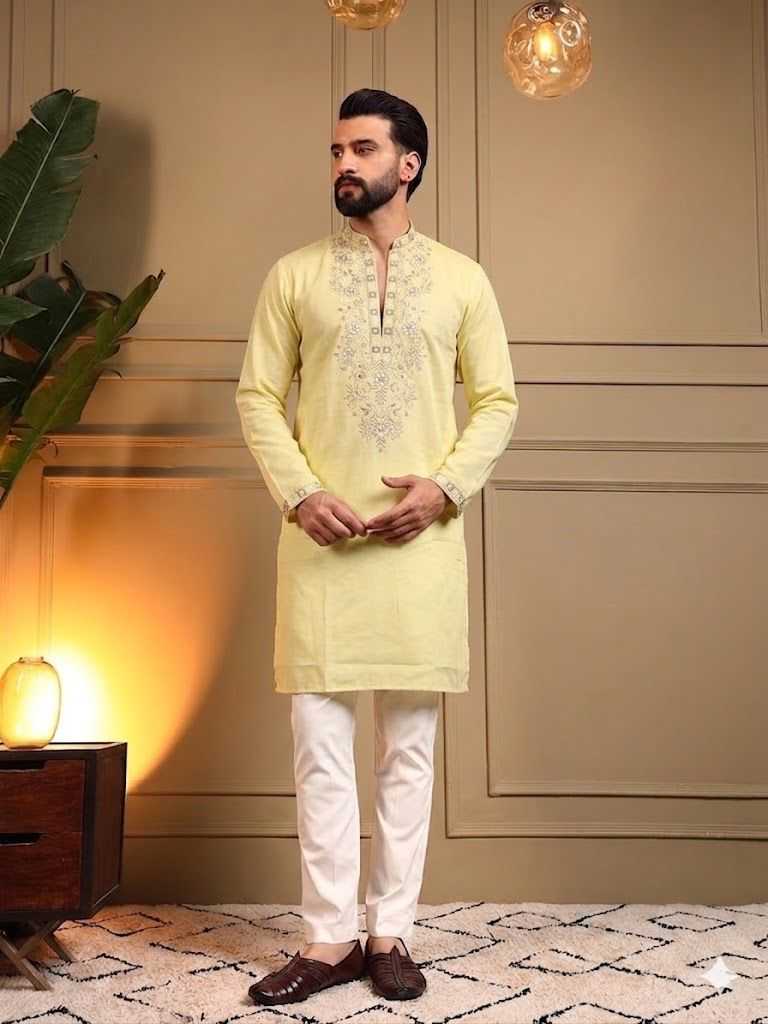 YNF Wholesale Silk Mens Kurtas  | Surat Manufacturer