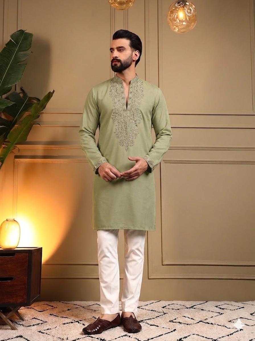 YNF Wholesale Silk Mens Kurtas  | Surat Manufacturer