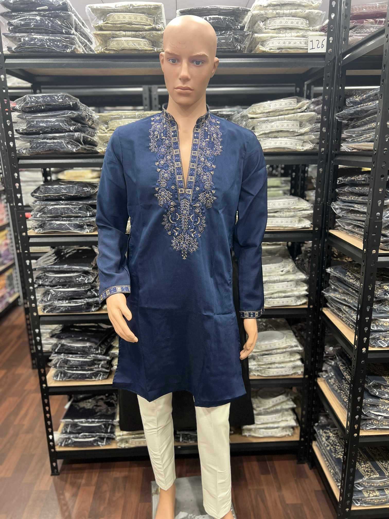YNF Wholesale Silk Mens Kurtas  | Surat Manufacturer