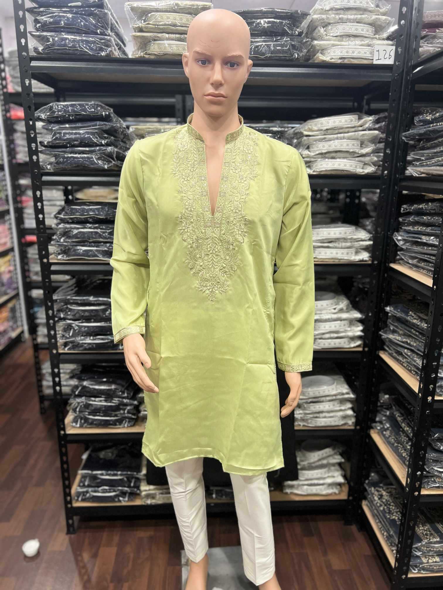 YNF Wholesale Silk Mens Kurtas  | Surat Manufacturer