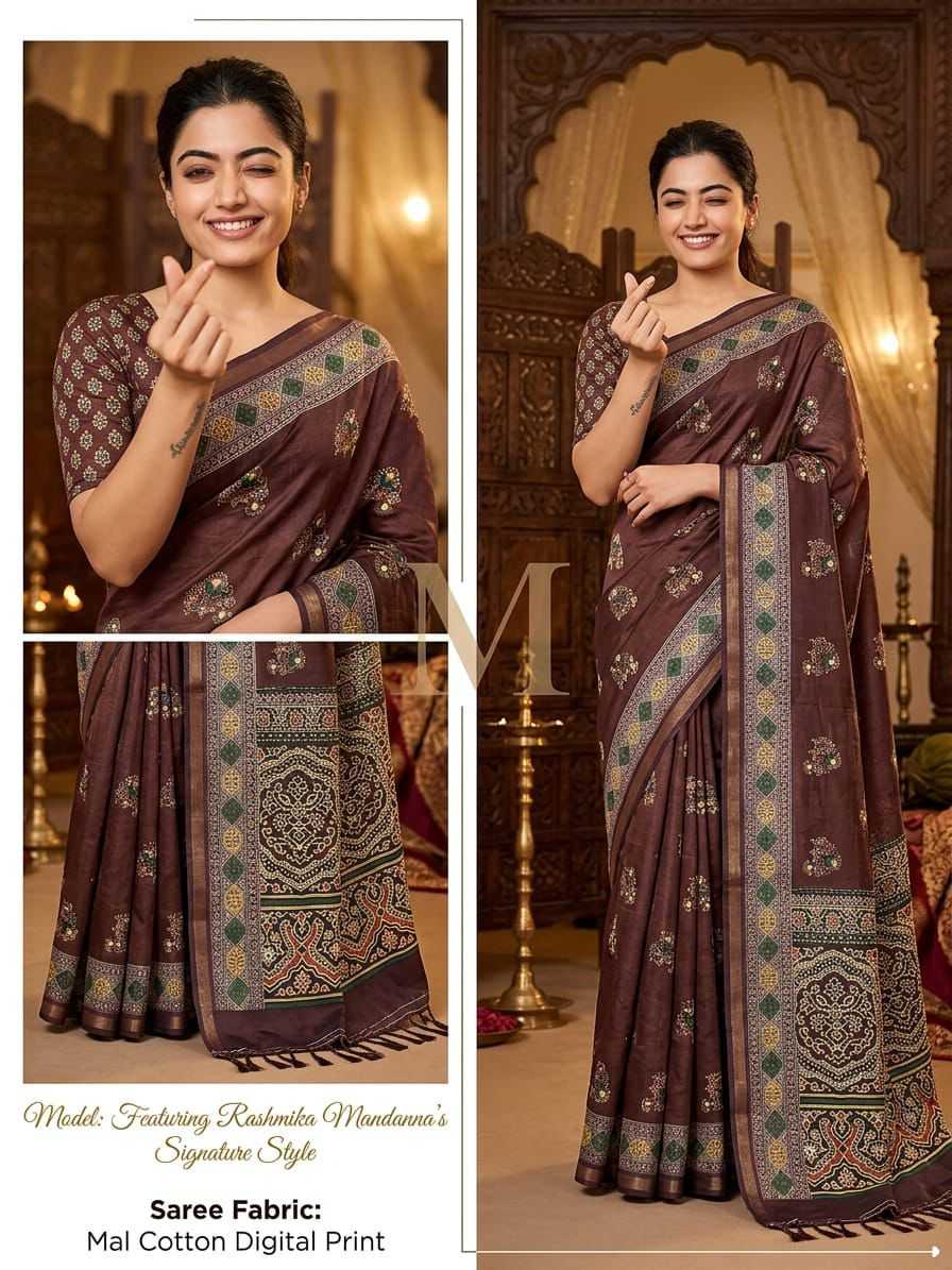 YNF Wholesale Soft Cotton Silk Printed Silk Saree  | Surat Manufacturer