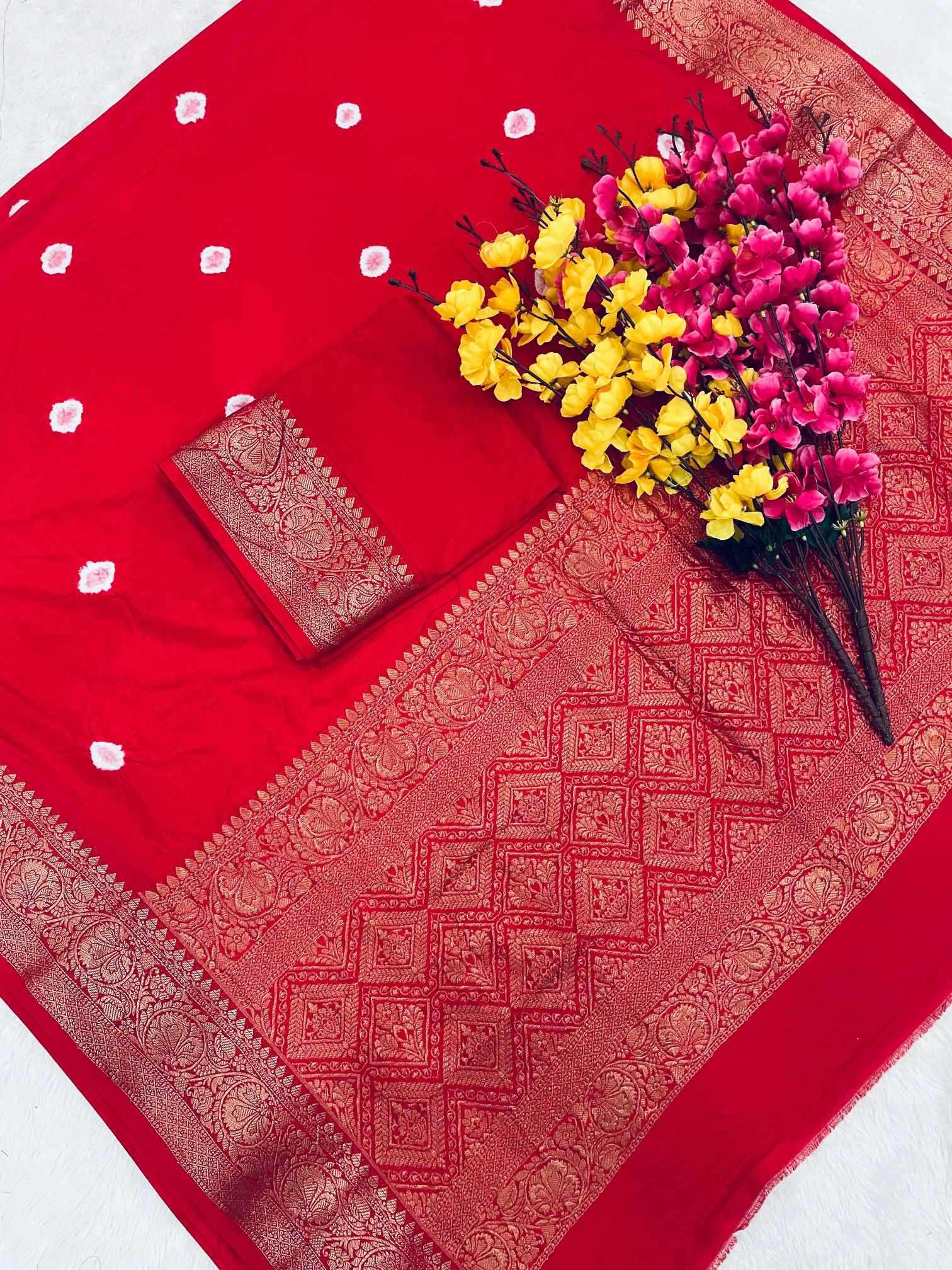YNF Wholesale Kanjivaram Silk Printed Silk Saree  | Surat Manufacturer