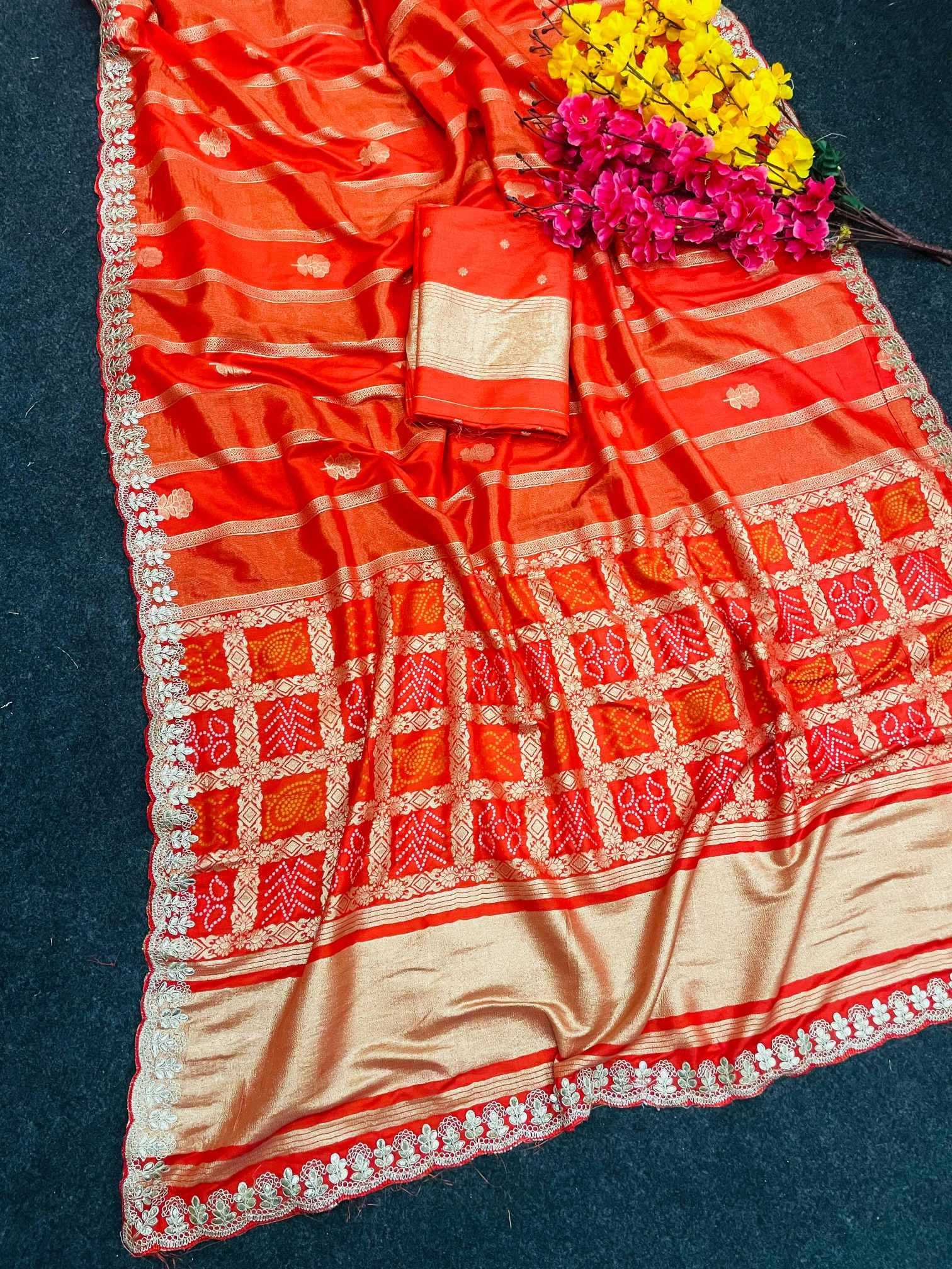 YNF Wholesale Gajji Silk Gajji Modal Sarees  | Surat Manufacturer