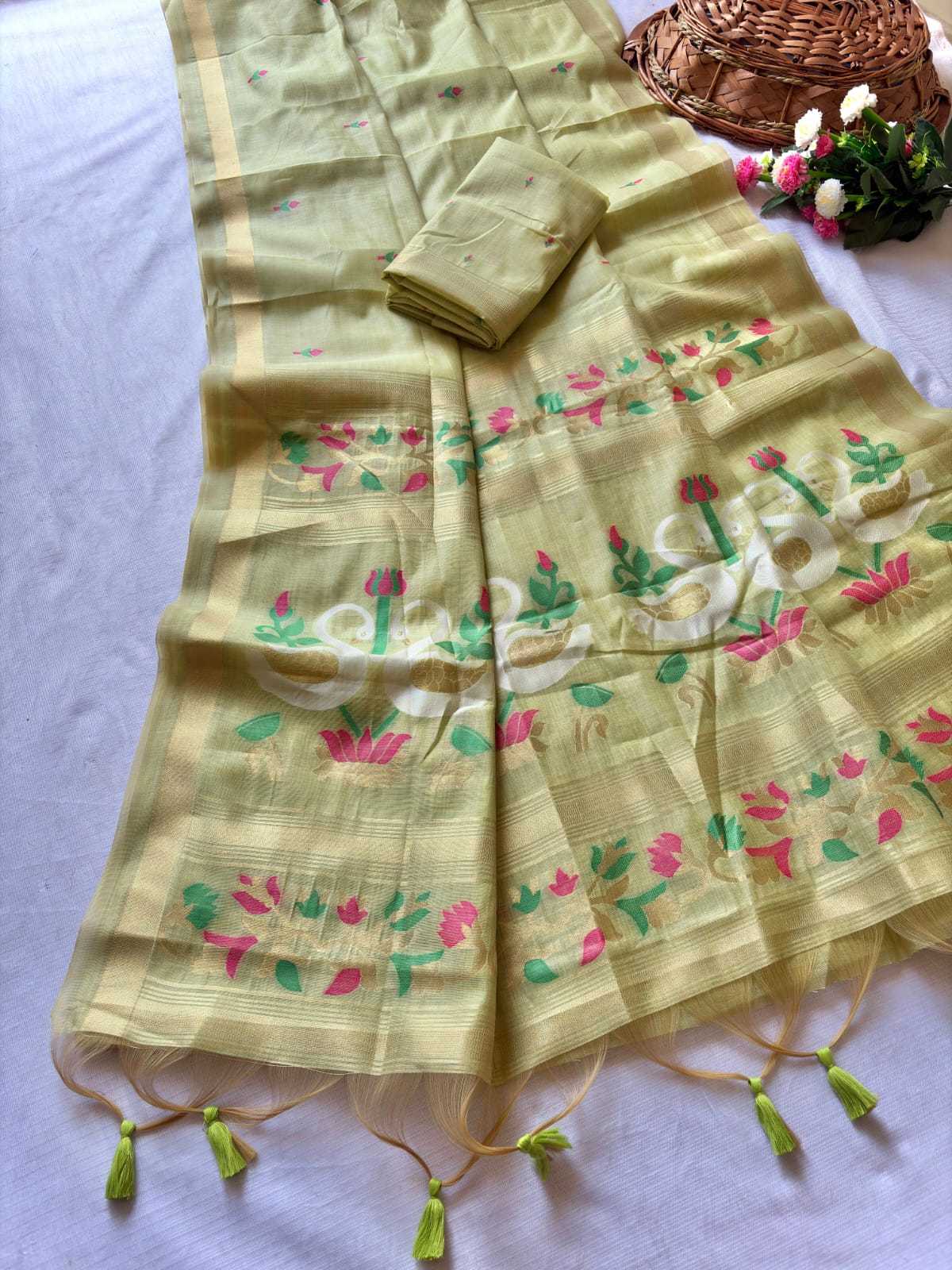 YNF Wholesale Cotton Designer Sarees  | Surat Manufacturer