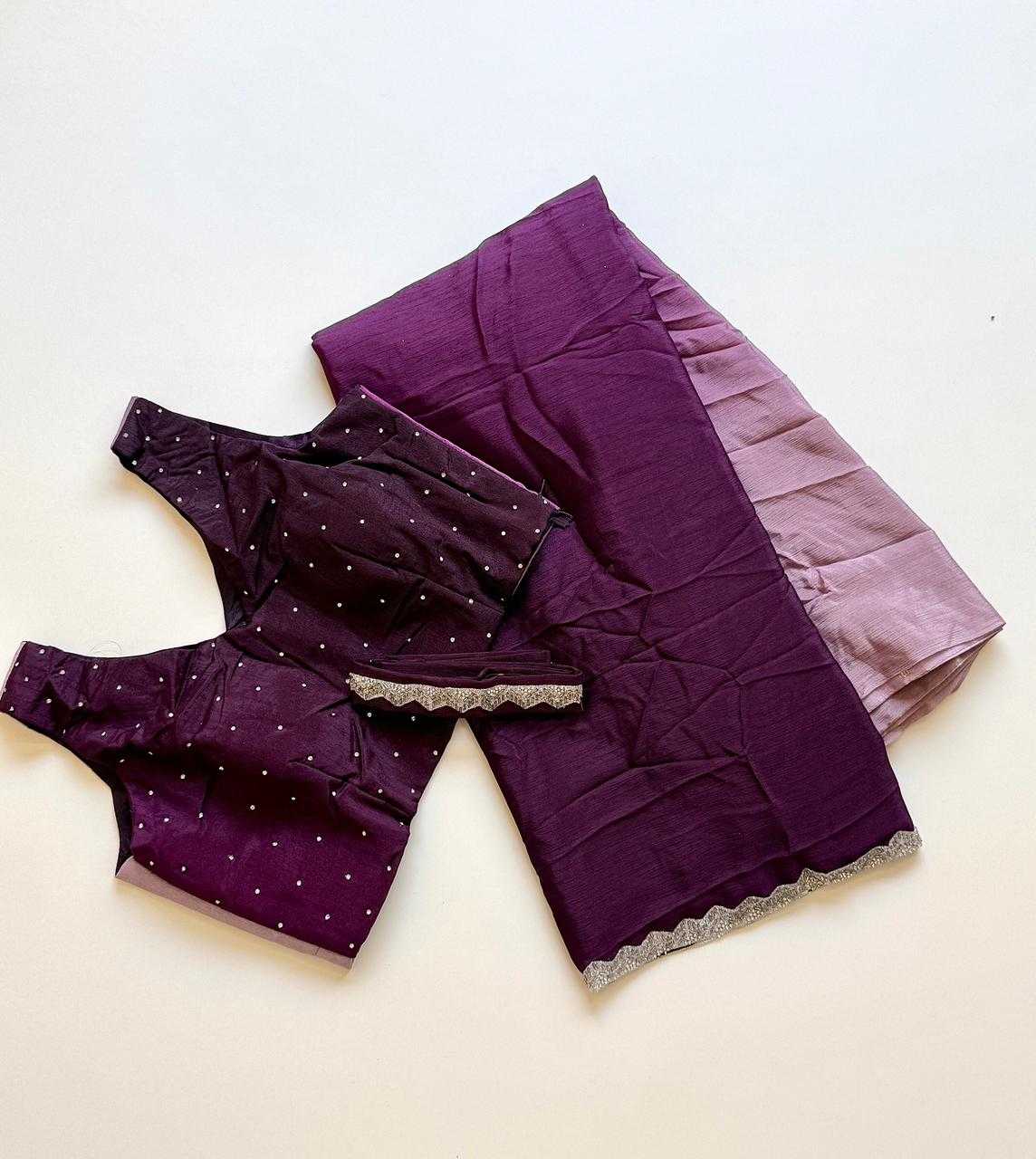 YNF Wholesale Chinon Ready To Wear Sarees  | Surat Manufacturer