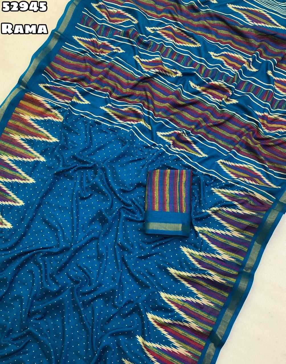 YNF Wholesale Cotton Printed Sarees KESH683 Tempra | Surat Manufacturer