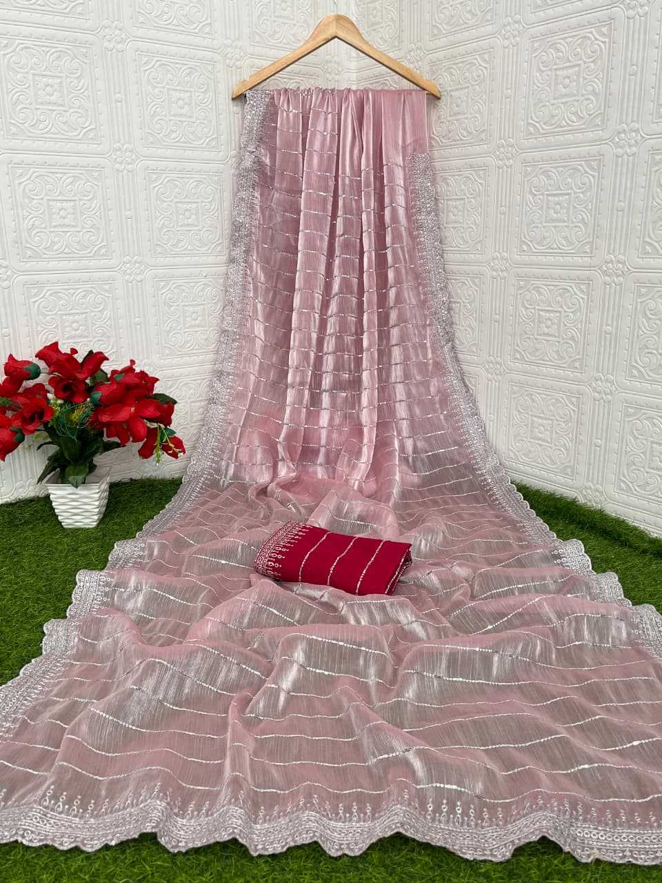 YNF Wholesale Jimmy Choo Designer Sarees KESH689 774 | Surat Manufacturer
