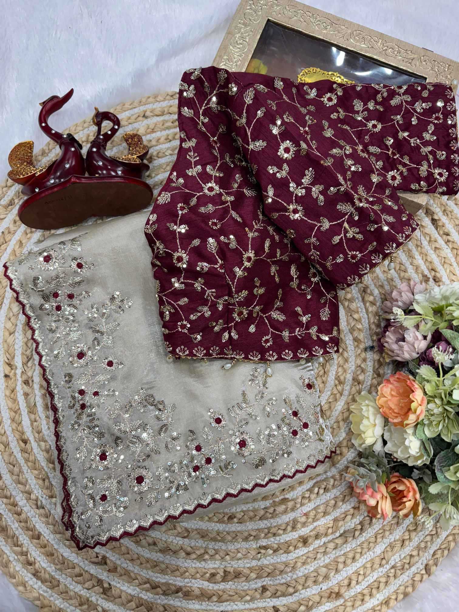YNF Wholesale Jimmy Choo Jimmy Choo Sarees  | Surat Manufacturer