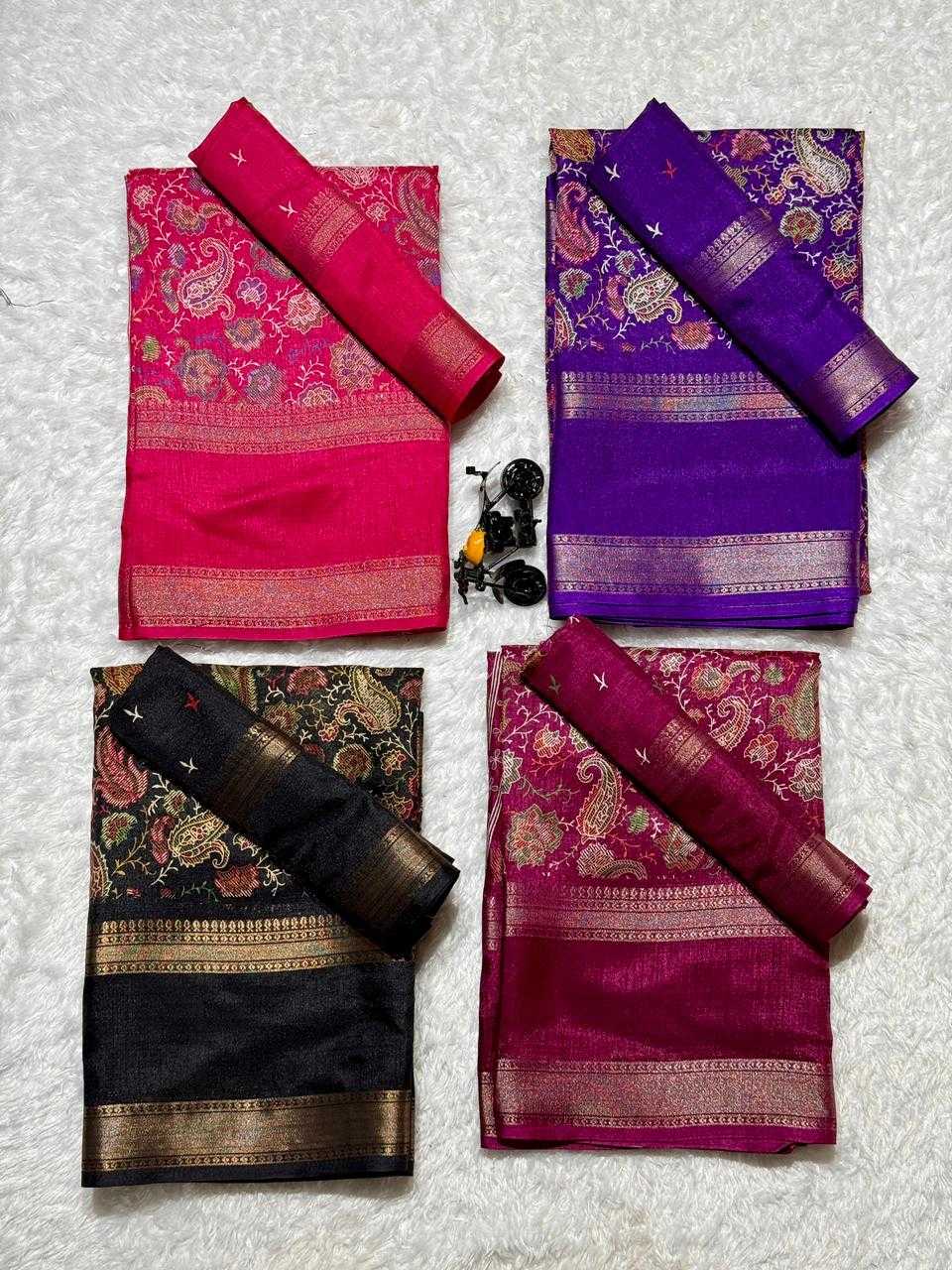 YNF Wholesale Soft Dola Designer Sarees  | Surat Manufacturer