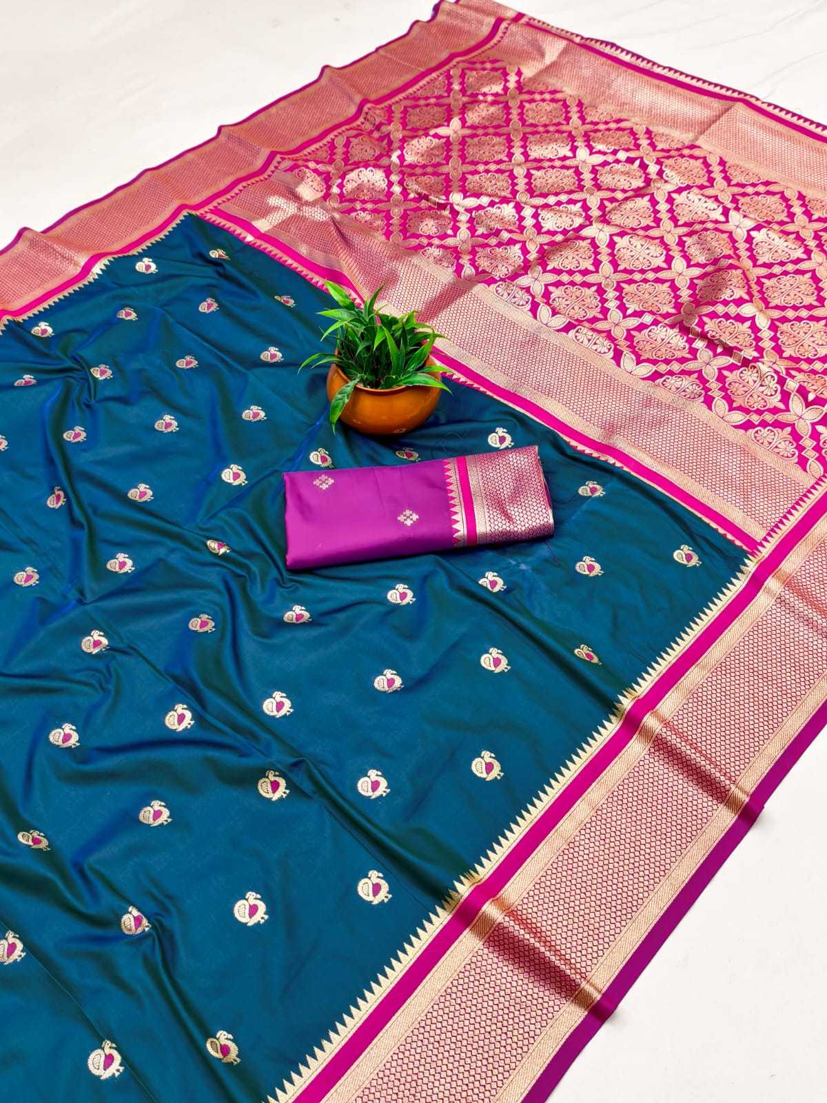 YNF Wholesale Paithani Silk Designer Sarees  | Surat Manufacturer