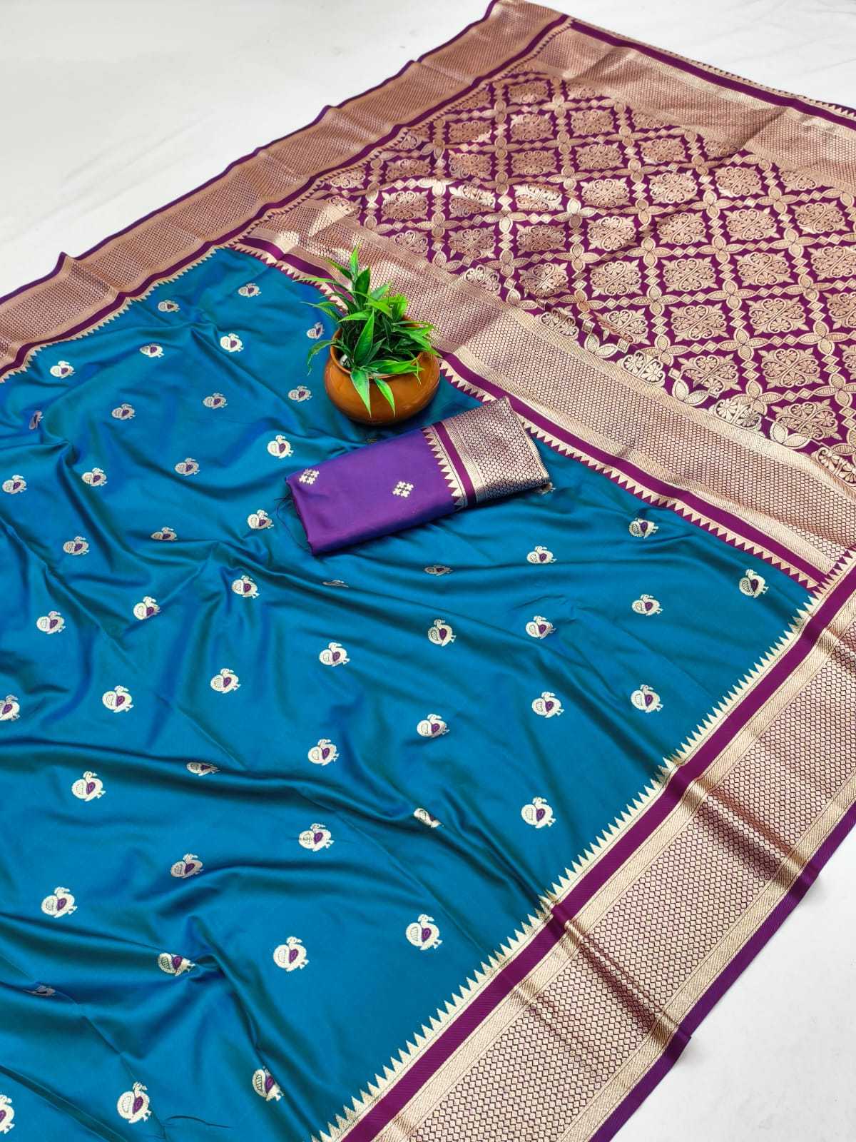 YNF Wholesale Paithani Silk Designer Sarees  | Surat Manufacturer