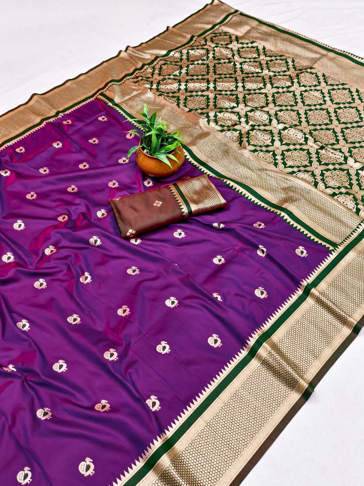 YNF Wholesale Paithani Silk Designer Sarees  | Surat Manufacturer
