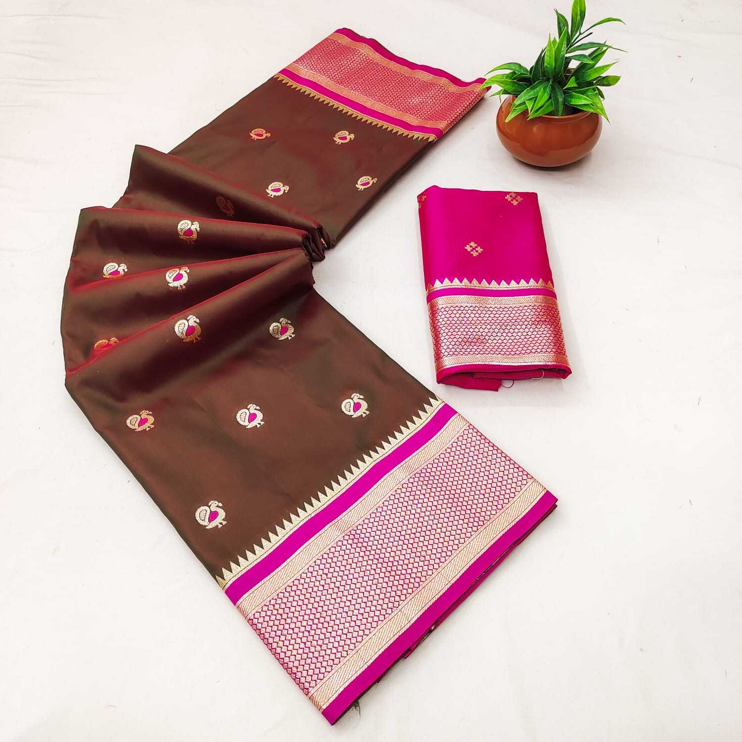 YNF Wholesale Paithani Silk Designer Sarees  | Surat Manufacturer