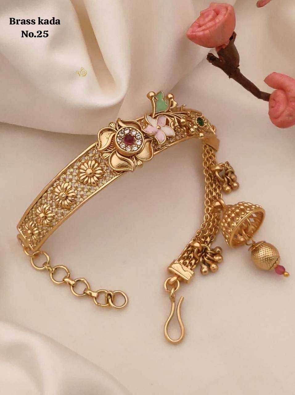 YNF Wholesale Brass Brass Gold Bracelets KESH164 | Surat Manufacturer
