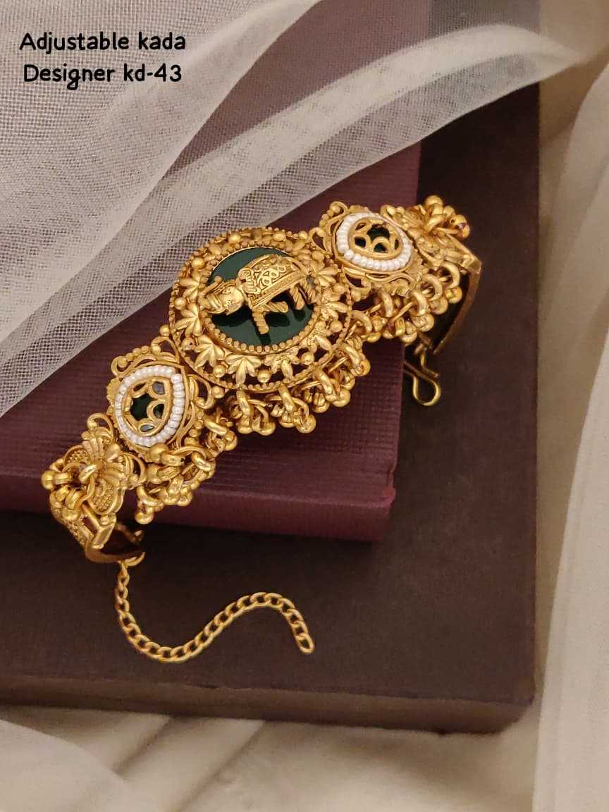 YNF Wholesale Brass Designer Bangles KESH164 | Surat Manufacturer