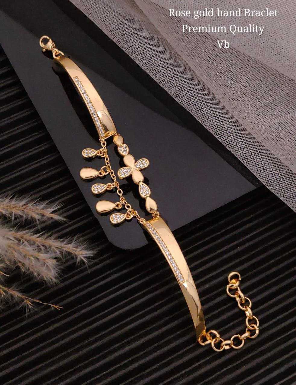 YNF Wholesale Brass Golden Bracelet KESH164 | Surat Manufacturer