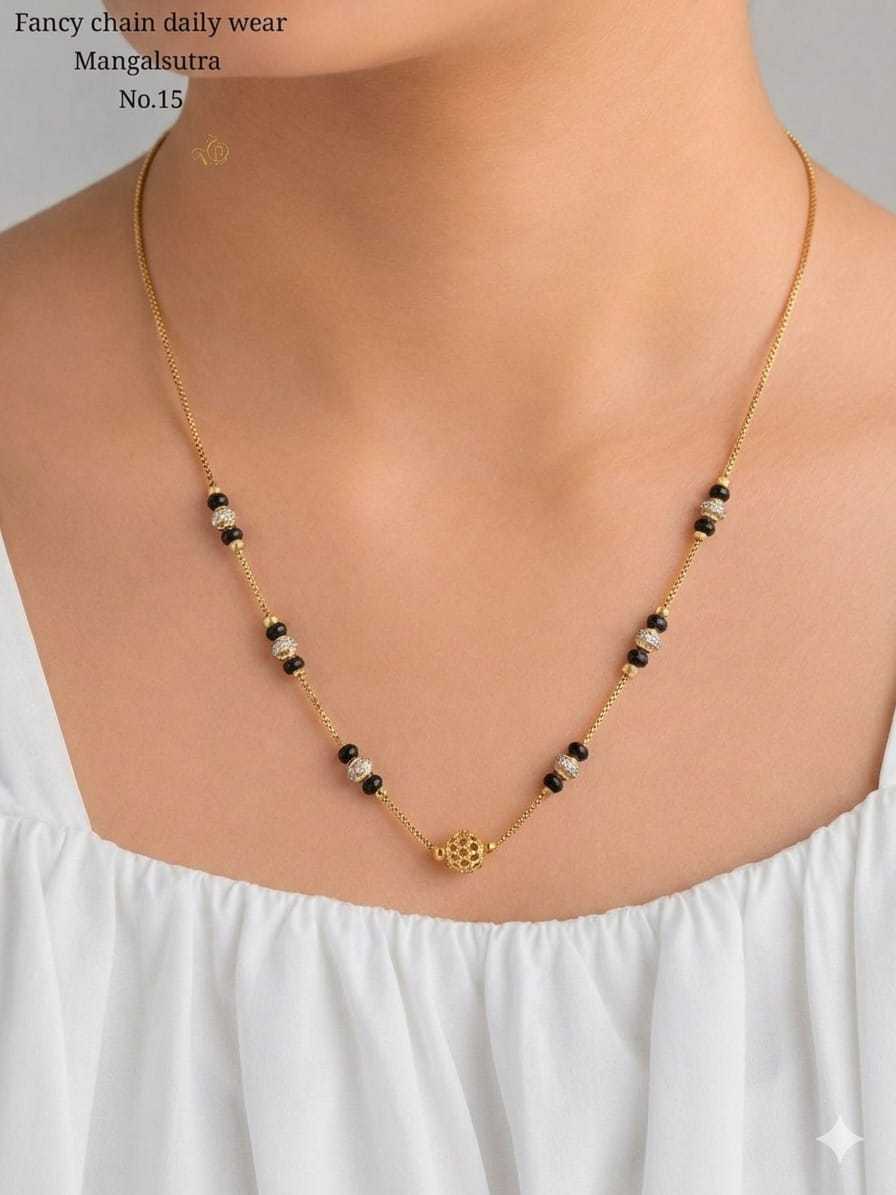 YNF Wholesale Brass Mangalsutras KESH164 | Surat Manufacturer