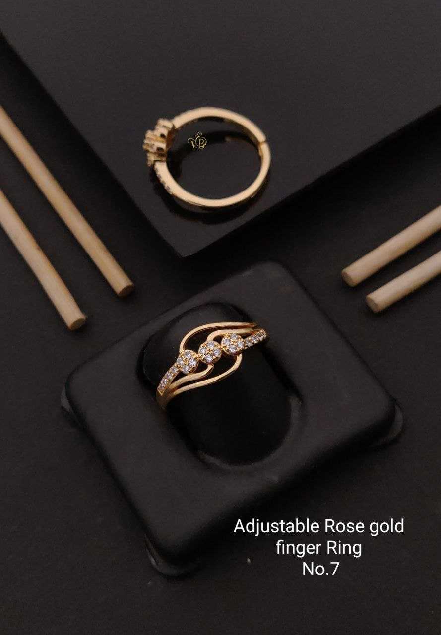 YNF Wholesale Brass Oxidized Rings KESH164 | Surat Manufacturer