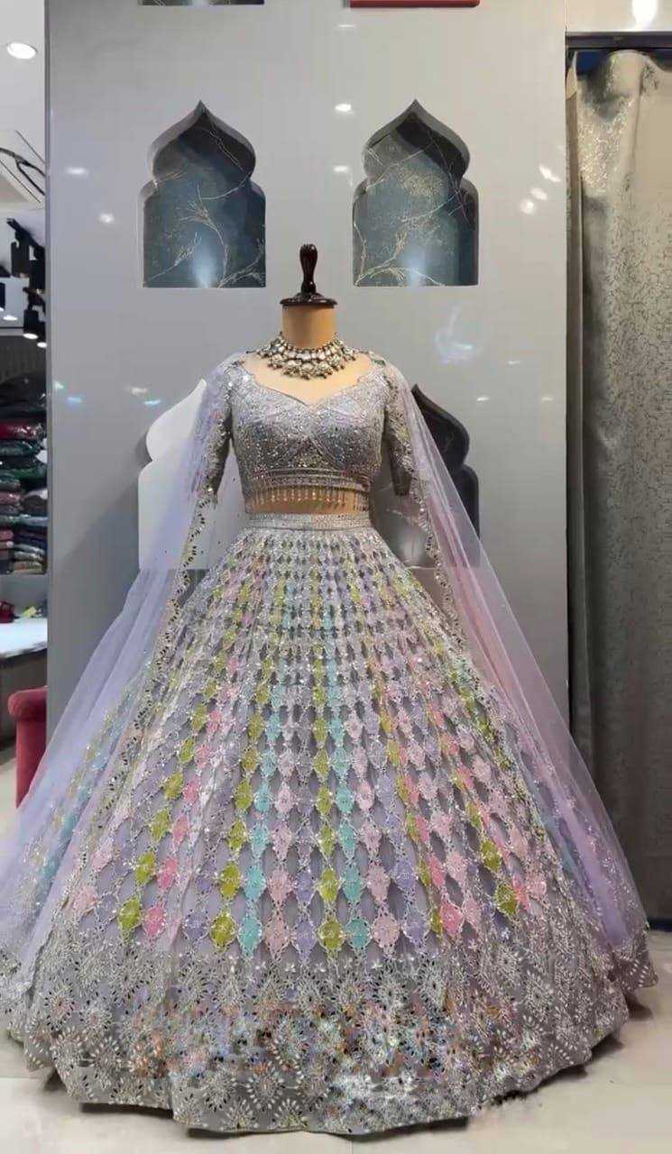 YNF Wholesale Butterfly Net Wedding Lehenga KESH512 1724 | Surat Manufacturer