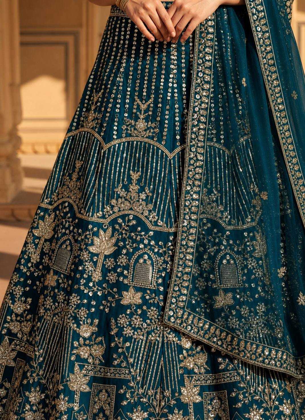 YNF Wholesale Butterfly Net Wedding Lehenga KESH533 5167 | Surat Manufacturer
