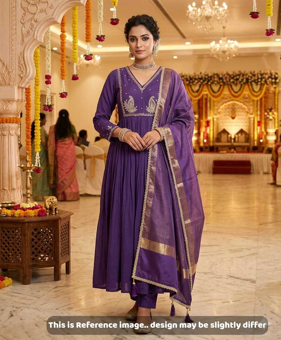 YNF Wholesale Chanderi Soft Party Wear Kurtis KESH147 Muskan | Surat Manufacturer