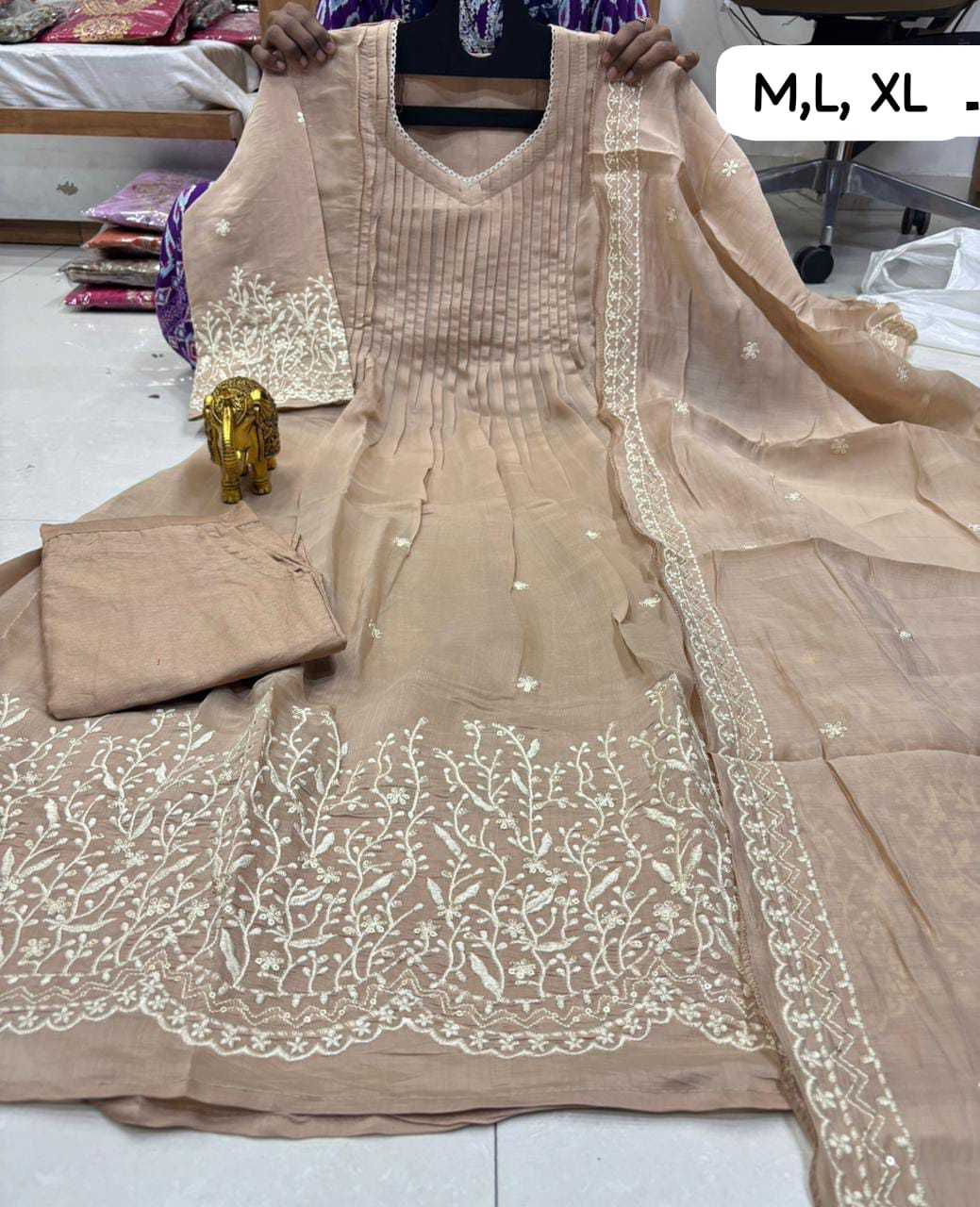 YNF Wholesale Chanderi Soft Ladies Kurti KESH147 Rashi | Surat Manufacturer