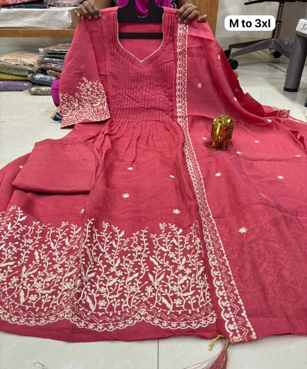 YNF Wholesale Chanderi Soft Ladies Kurti KESH147 Rashi | Surat Manufacturer