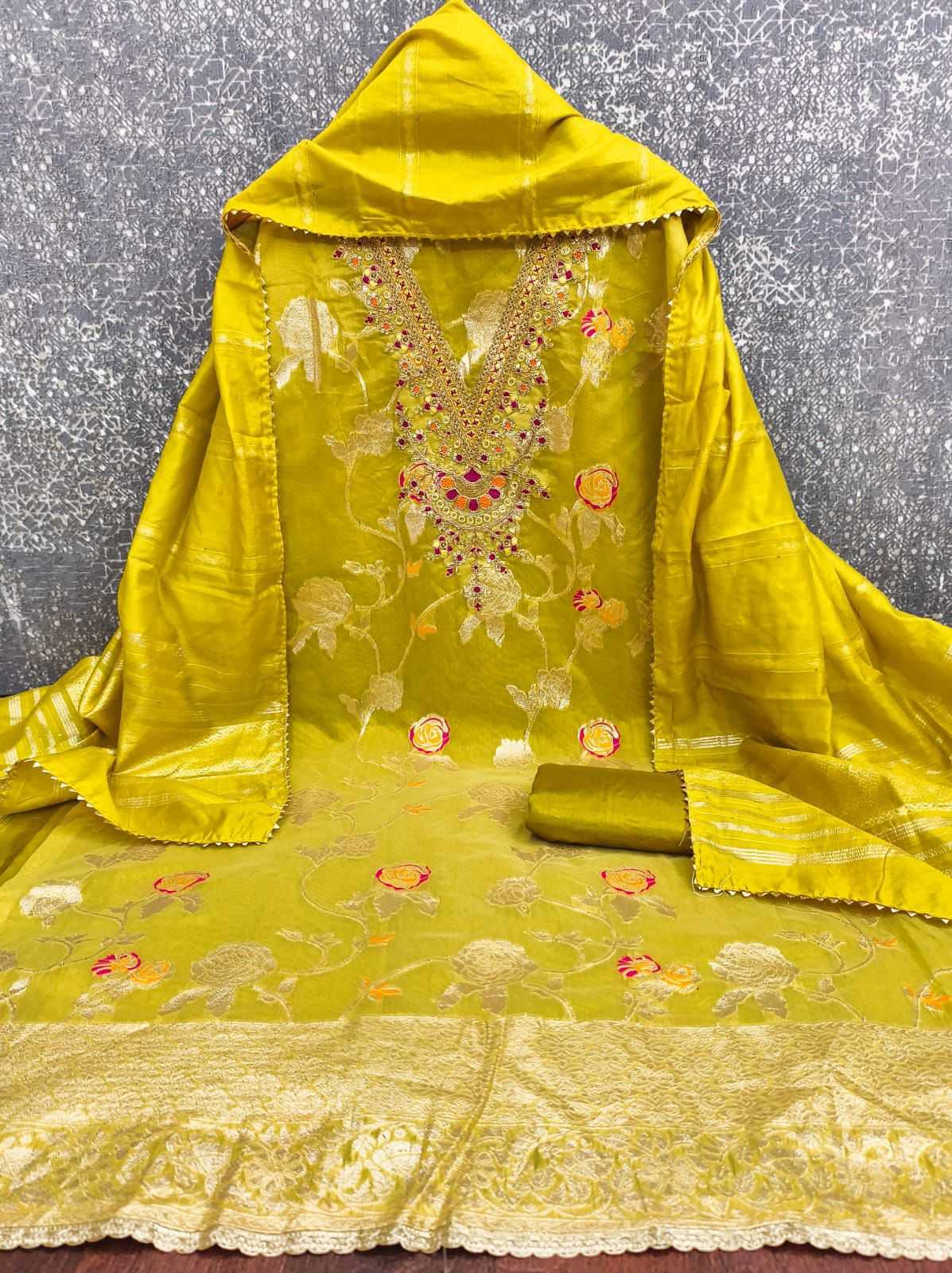 YNF Wholesale Chanderi Soft Ladies Suits KESH153 Ahsifa | Surat Manufacturer