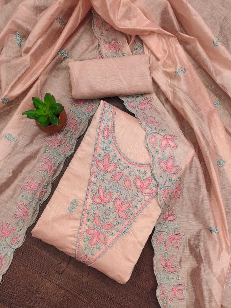 YNF Wholesale Chanderi Soft Chanderi Suit KESH153 Bhargavi | Surat Manufacturer