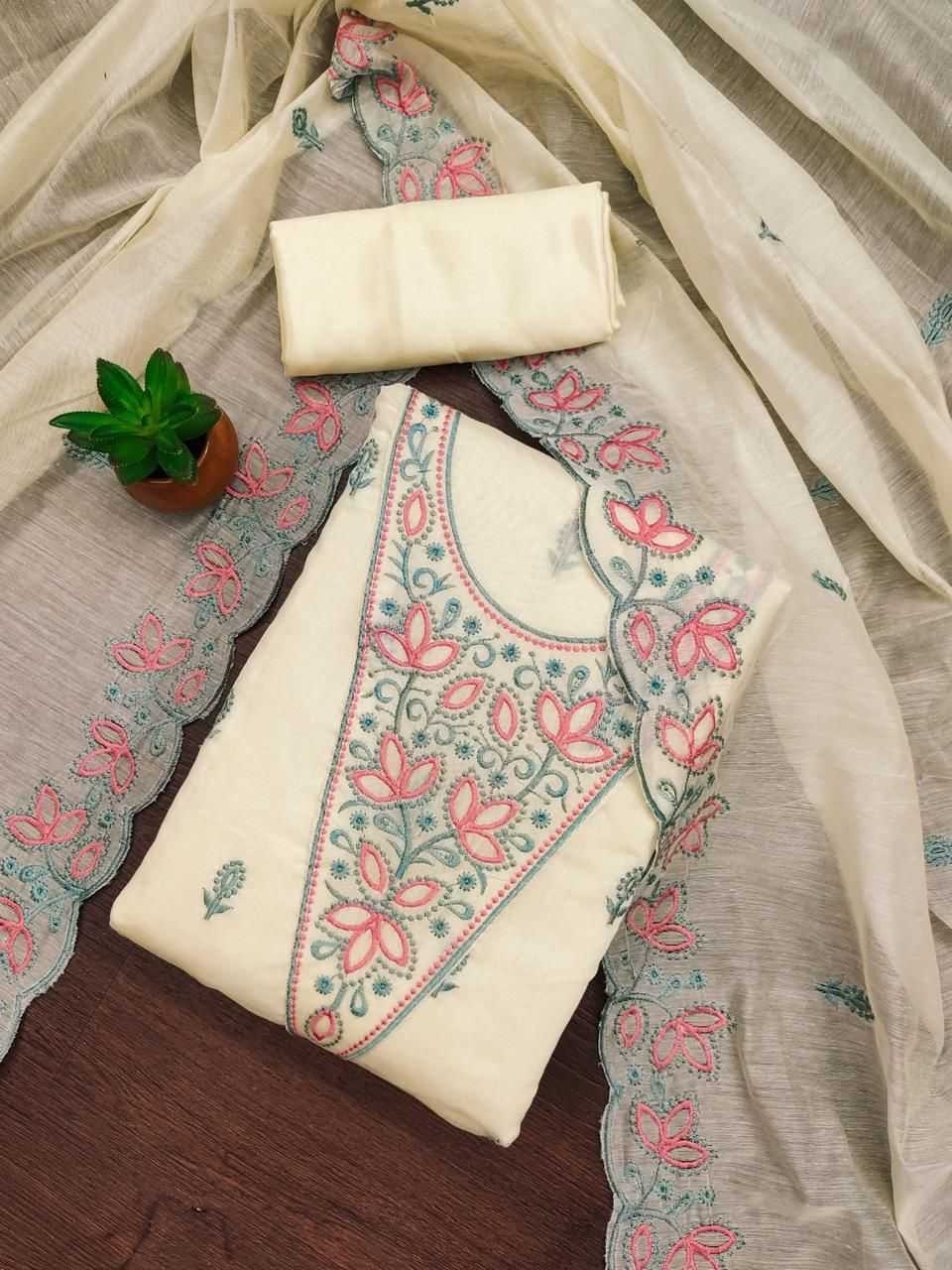 YNF Wholesale Chanderi Soft Chanderi Suit KESH153 Bhargavi | Surat Manufacturer
