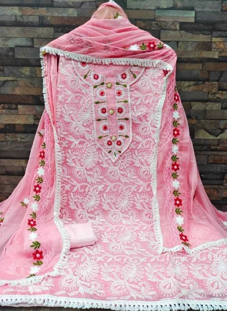 YNF Wholesale Chanderi Soft Embroidery Suits KESH153 Chitrangada | Surat Manufacturer
