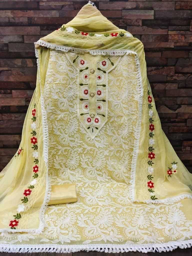 YNF Wholesale Chanderi Soft Embroidery Suits KESH153 Chitrangada | Surat Manufacturer