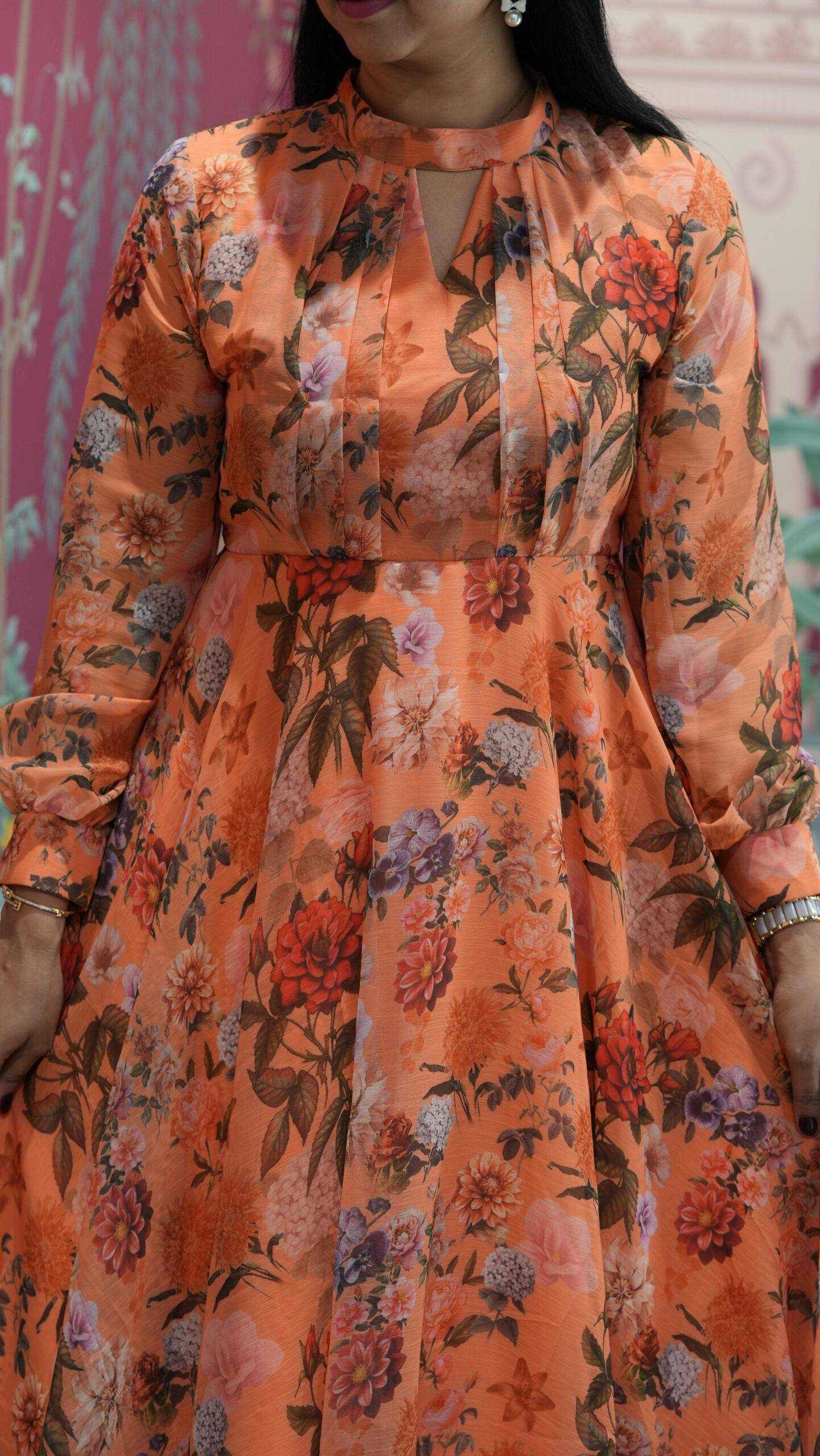 YNF Wholesale Chiffon Maxi Dresses KESH210 2778 | Surat Manufacturer