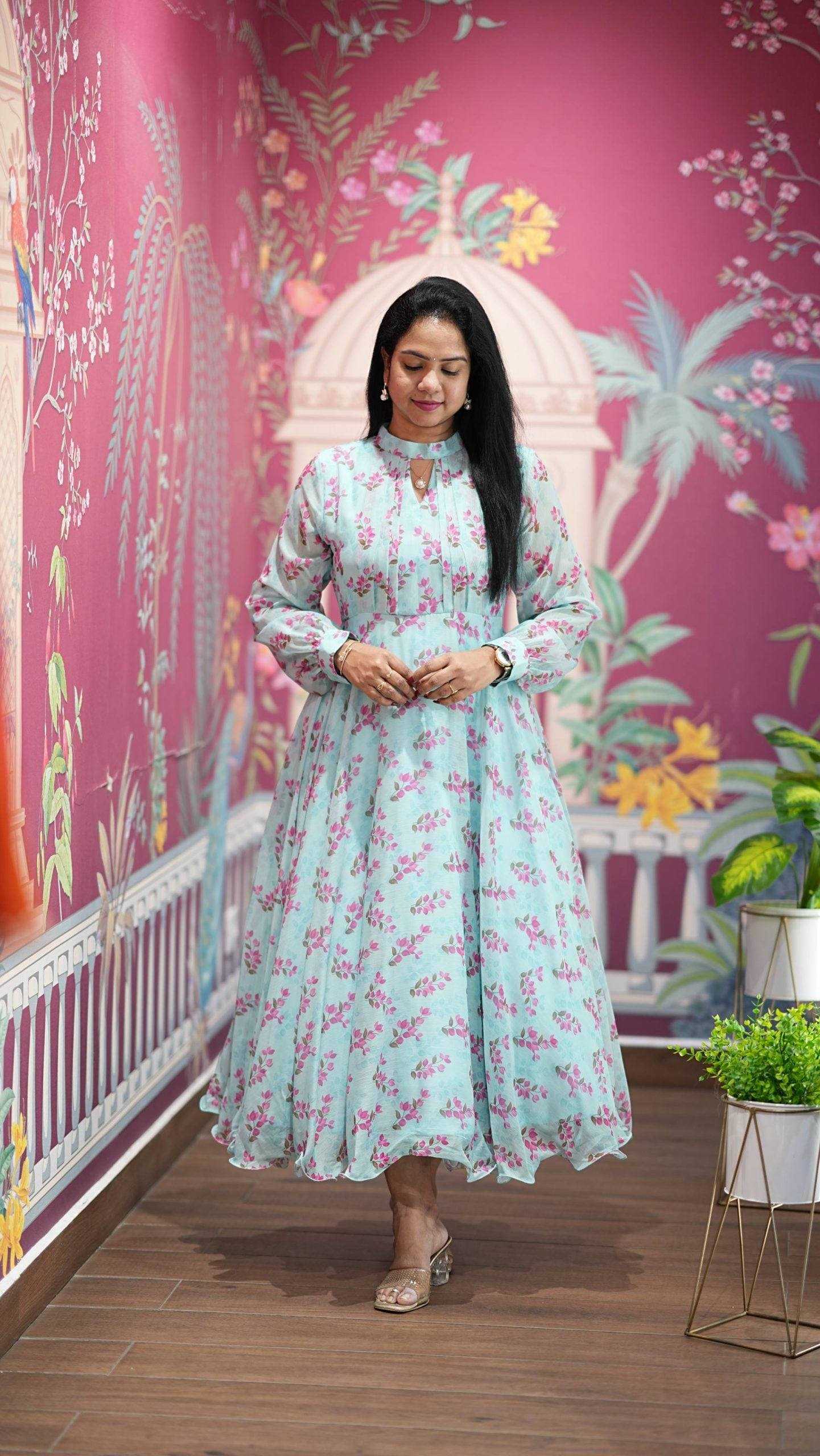 YNF Wholesale Chiffon Designer dresses KESH210 2780 | Surat Manufacturer