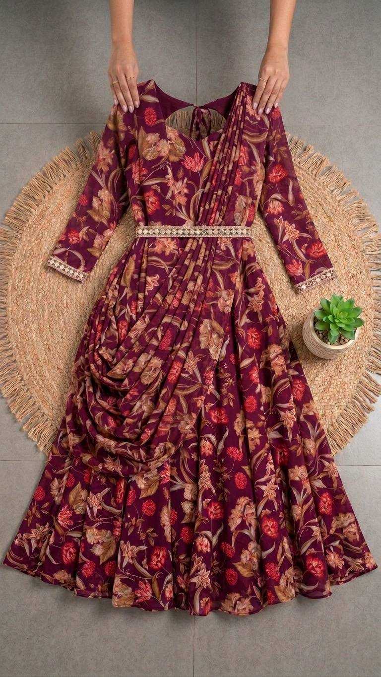 YNF Wholesale Chiffon Designer Sarees KESH210 2838 | Surat Manufacturer