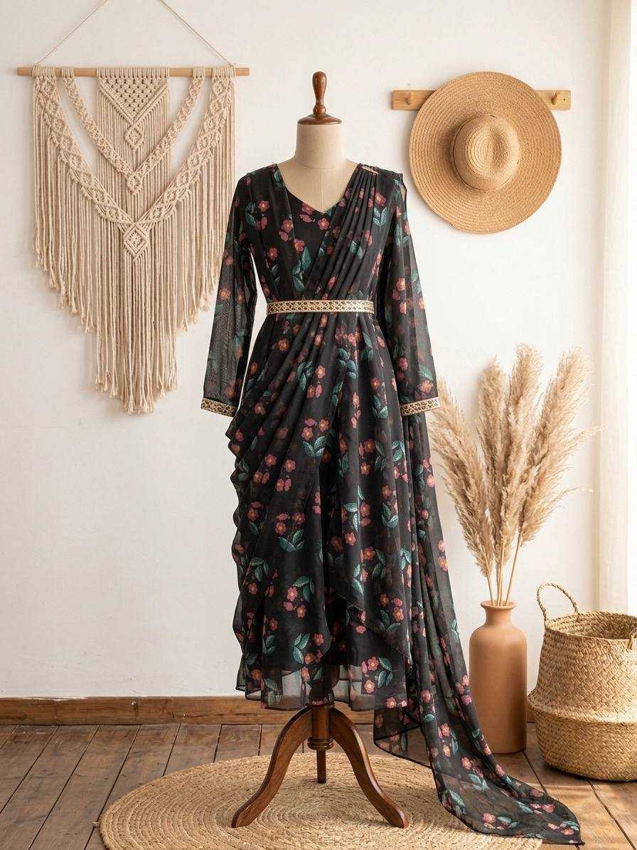 YNF Wholesale Chiffon Anarkali Gown KESH210 2840 | Surat Manufacturer