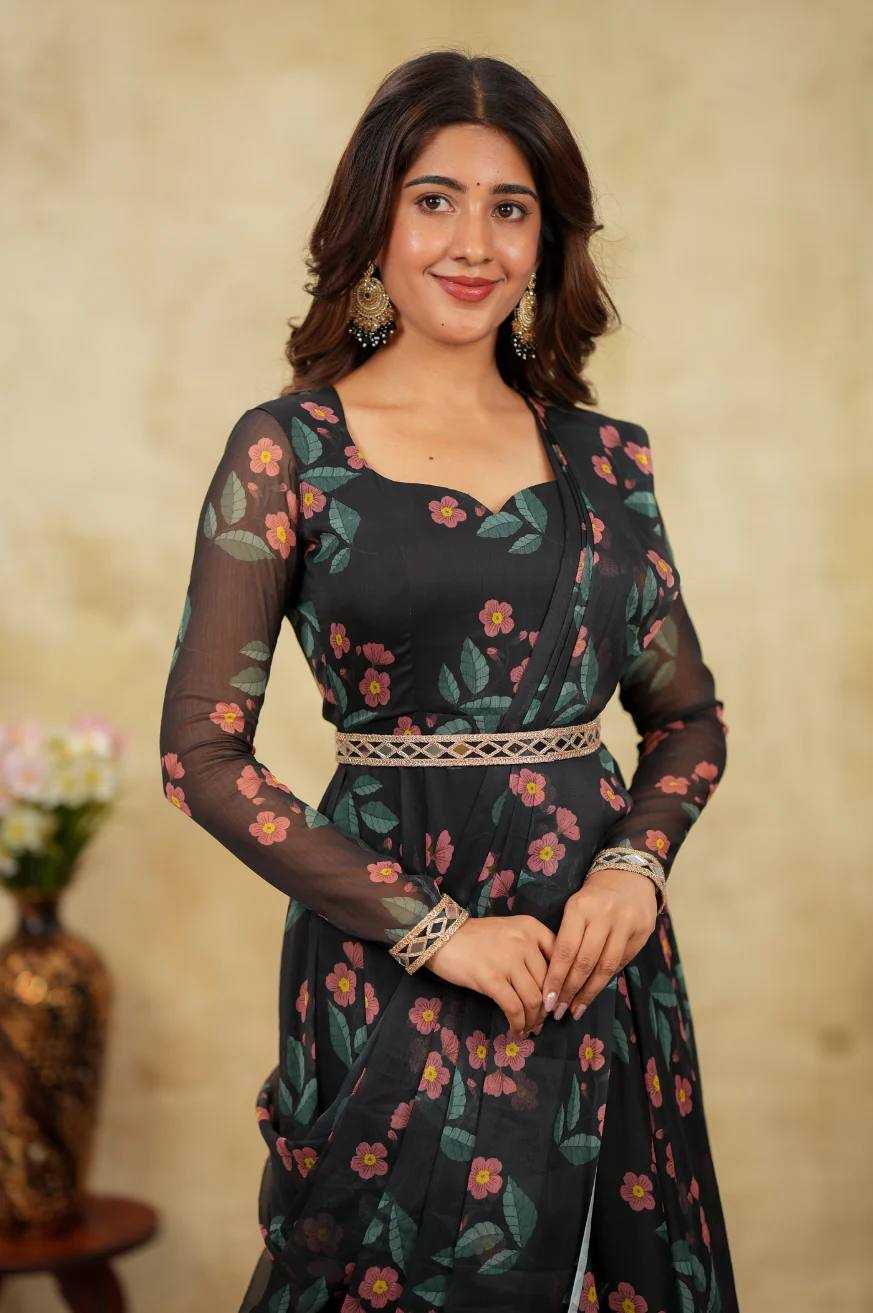 YNF Wholesale Chiffon Anarkali Gown KESH210 2840 | Surat Manufacturer