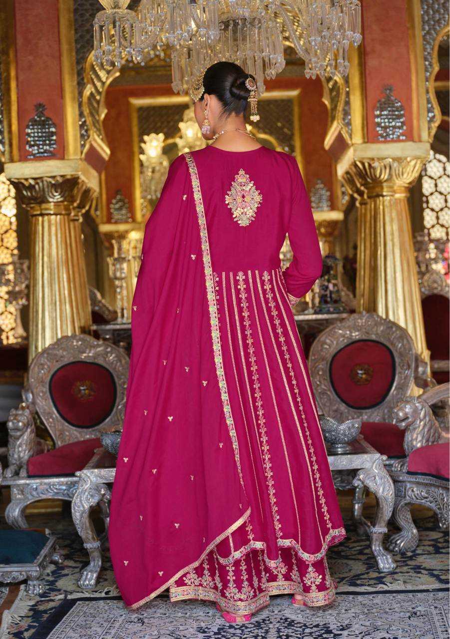 YNF Wholesale Chinon Ladies Suits KESH530 Barbie - 5 NX | Surat Manufacturer