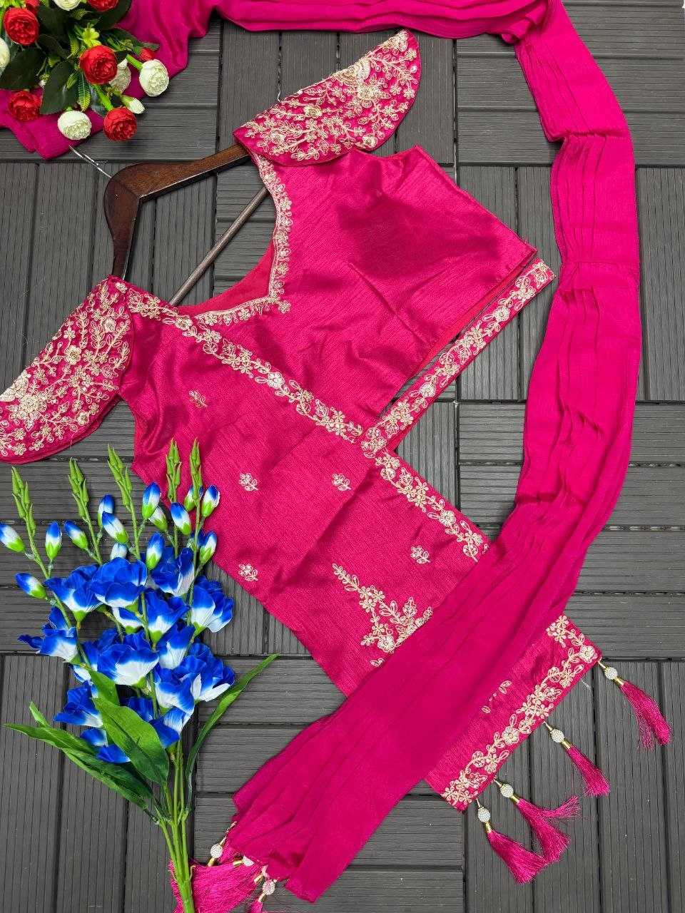 YNF Wholesale Chinon Embroidered Lehenga KESH591 2611 | Surat Manufacturer