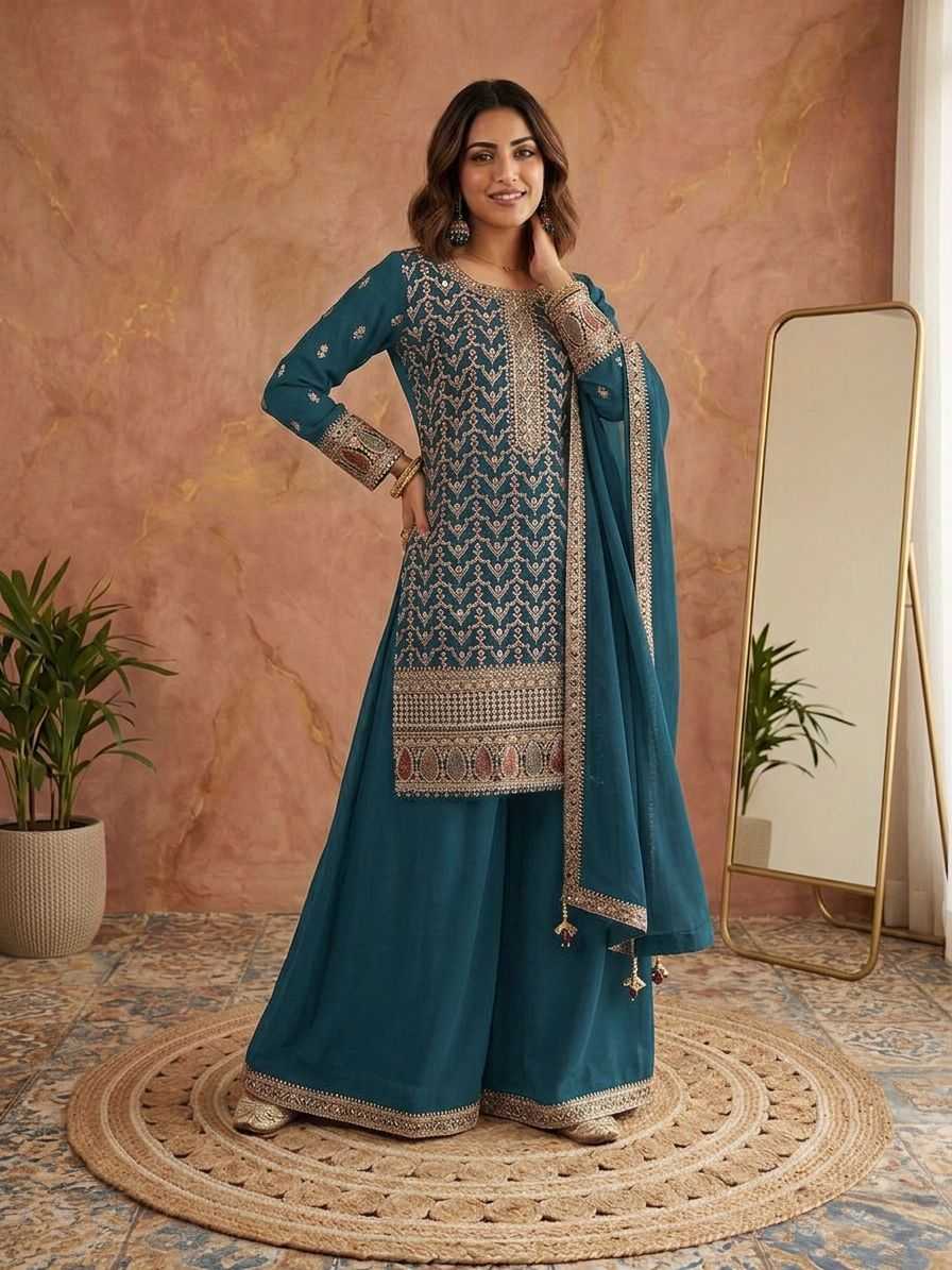 YNF Wholesale Chinon Pakistani Suits KESH745 TF-5101 | Surat Manufacturer