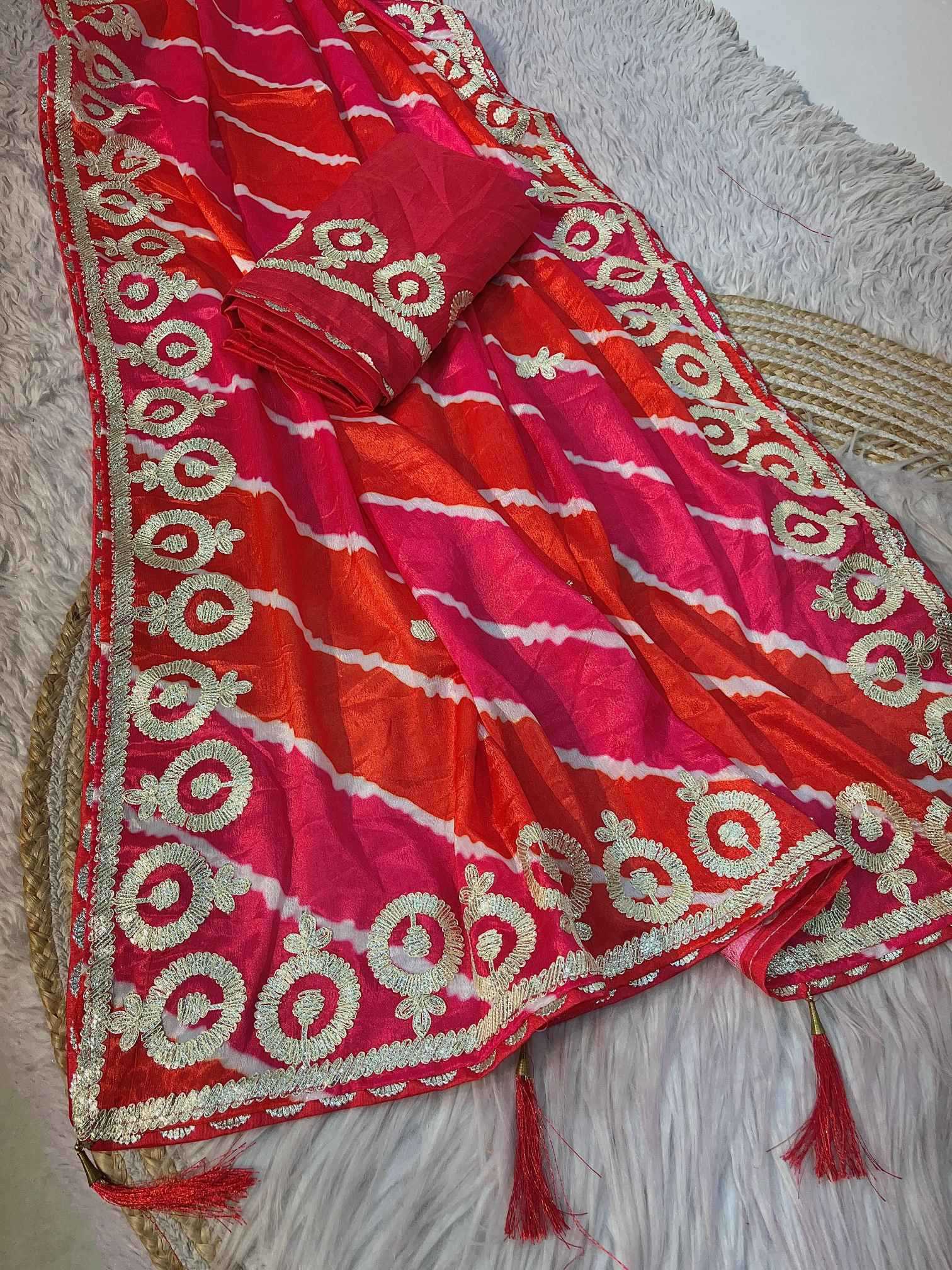 YNF Wholesale Chinon Silk Designer Silk Sarees KESH143 Aavisha | Surat Manufacturer