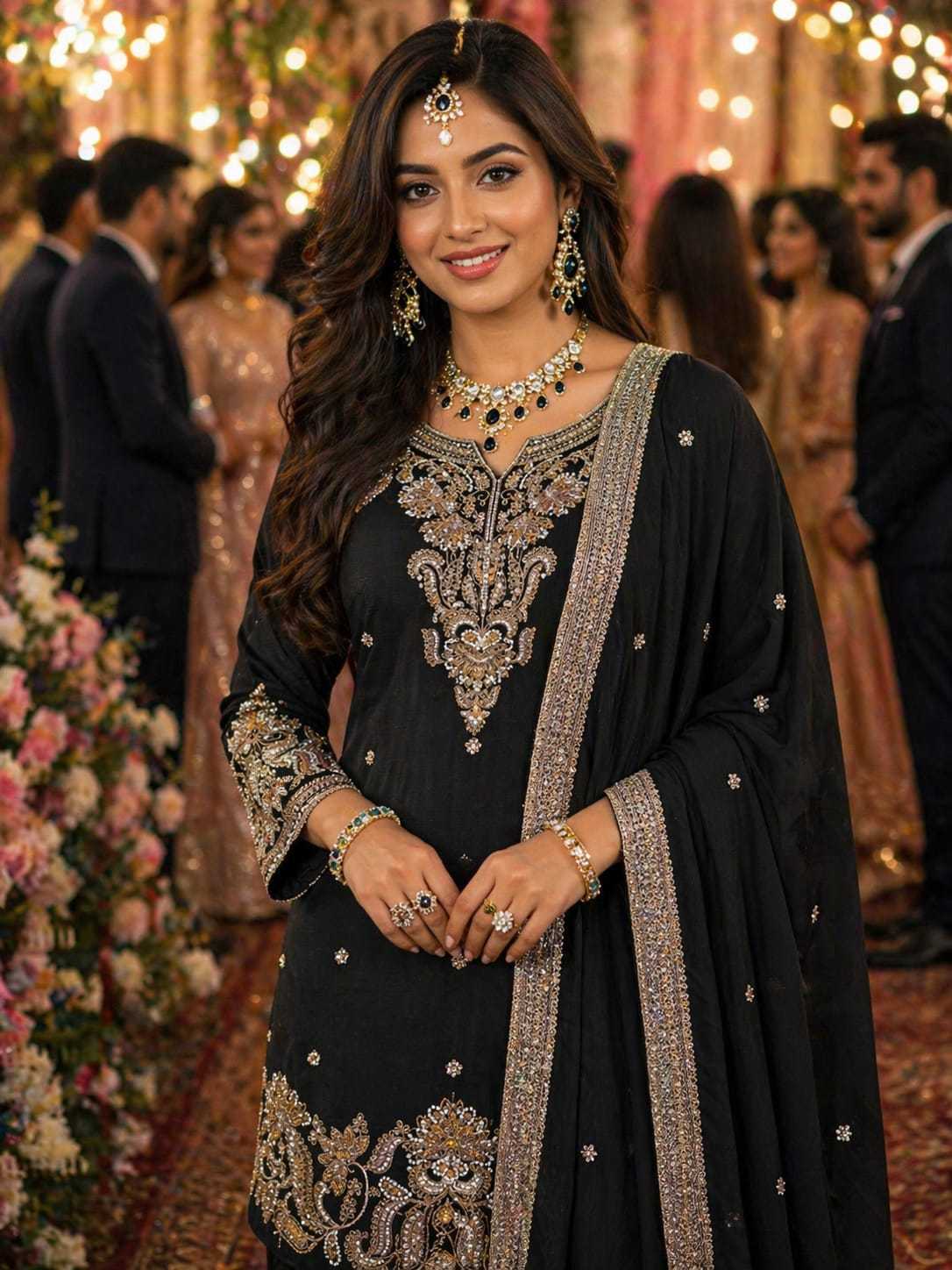 YNF Wholesale Chinon Silk Sharara Salwar Suits KESH481 MASTANI | Surat Manufacturer