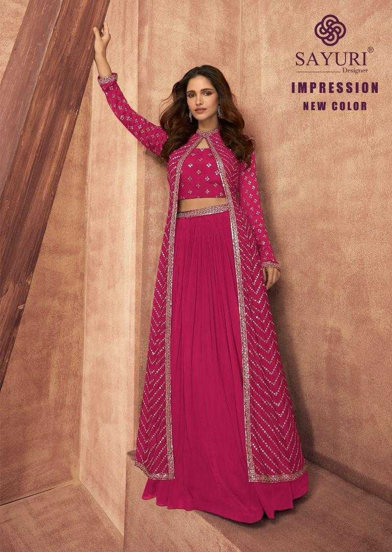 YNF Wholesale Chinon Silk Designer Suits KESH481 SAYURI IMPRESSION | Surat Manufacturer