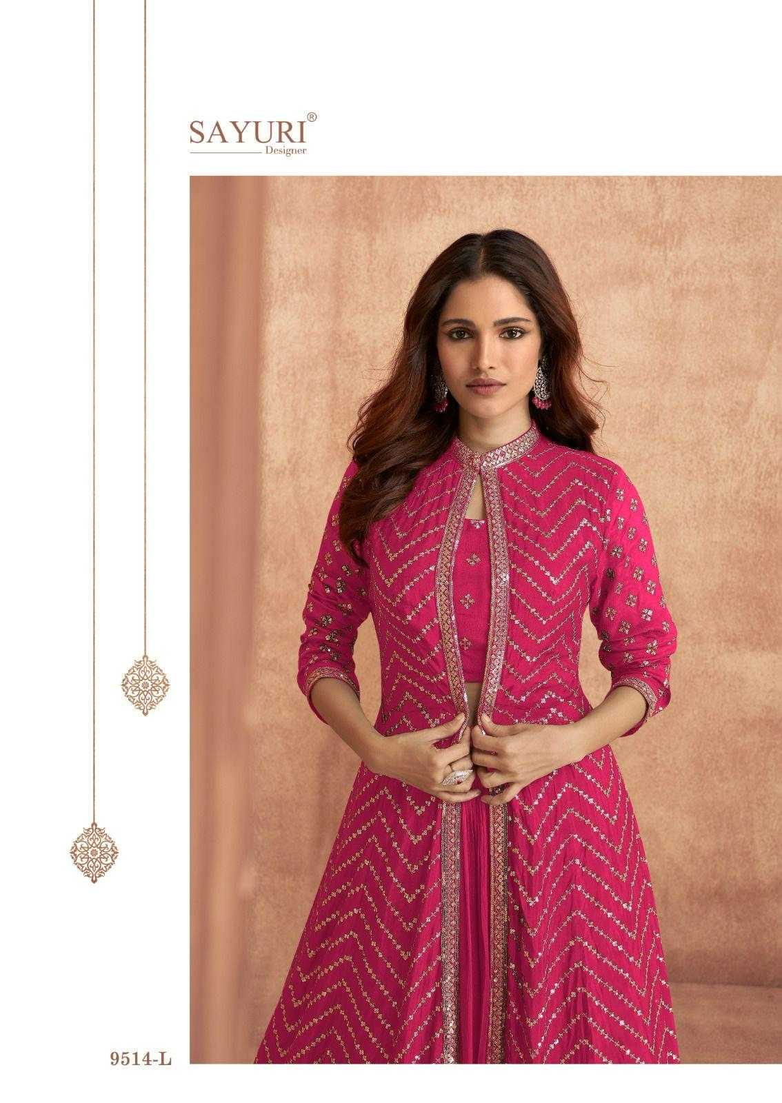 YNF Wholesale Chinon Silk Designer Suits KESH481 SAYURI IMPRESSION | Surat Manufacturer