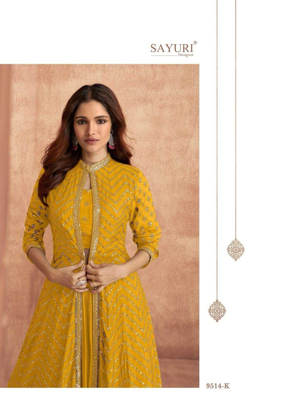 YNF Wholesale Chinon Silk Designer Suits KESH481 SAYURI IMPRESSION | Surat Manufacturer
