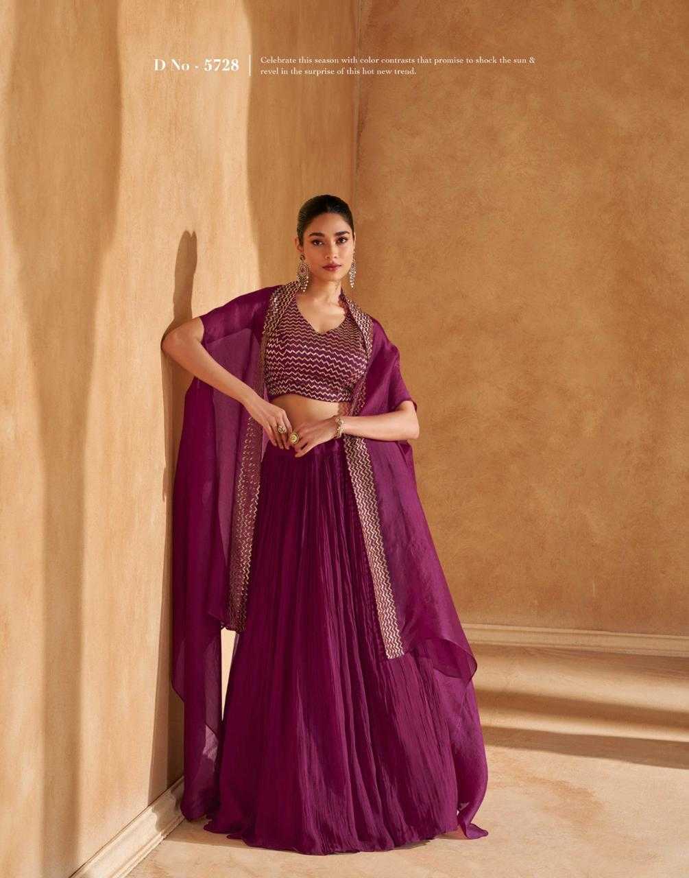 YNF Wholesale Chinon Silk Silk Lehenga KESH530 SAYURI KALKI | Surat Manufacturer